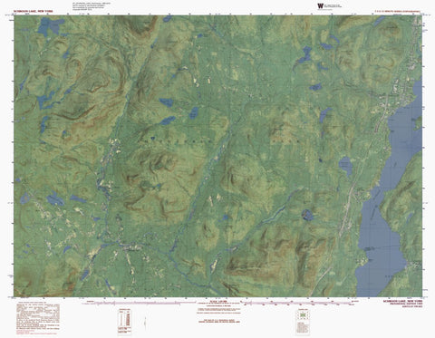 NY-SCHROON LAKE: GeoChange 1985-2015 Preview 1