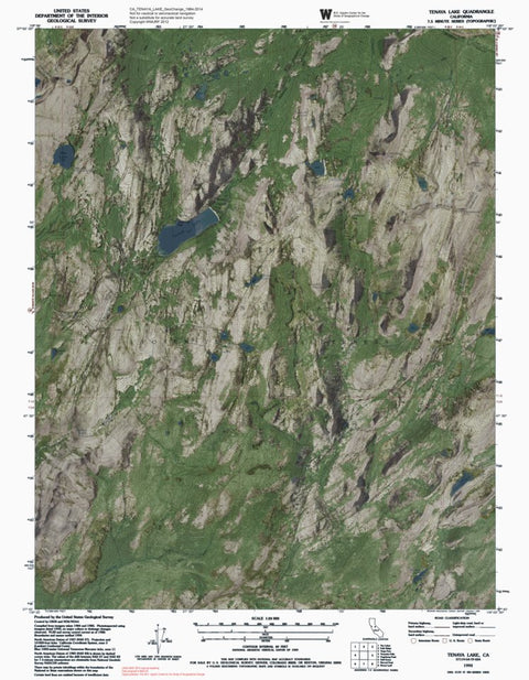 CA-TENAYA LAKE: GeoChange 1984-2014 Preview 1