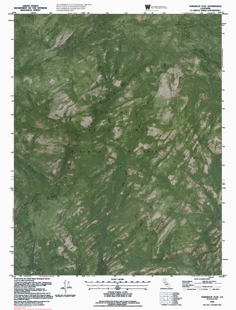 CA-TAMARACK FLAT: GeoChange 1984-2014 Preview 1