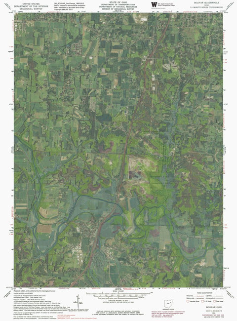 OH-BOLIVAR: GeoChange 1960-2013 Preview 1