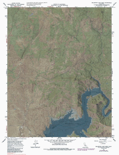 CA-MILLERTON LAKE WEST: GeoChange 1963-2014 Preview 1