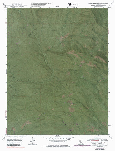 CA-HORSECAMP MOUNTAIN: GeoChange 1945-2014 Preview 1