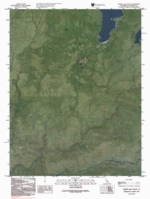 CA-CHERRY LAKE SOUTH: GeoChange 1984-2014 Preview 1