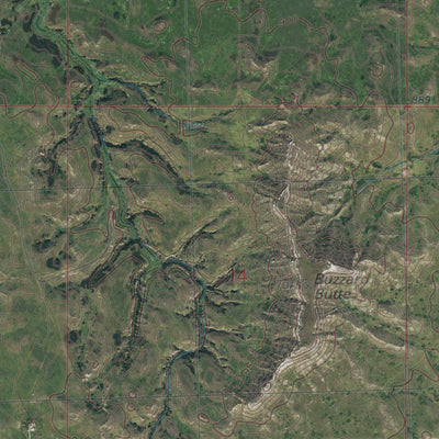SD-BUZZARD BUTTE: GeoChange 1974-2014 Preview 3