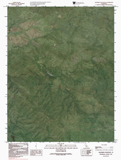 CA-ASCENSION MOUNTAIN: GeoChange 1984-2014 Preview 1