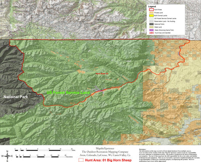 Wyoming Bighorn Sheep Hunt Area 1 - Hunt Wyoming Preview 1