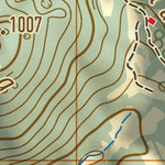 Suva planina mountaineering map Preview 2