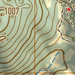 Suva planina mountaineering map Preview 2