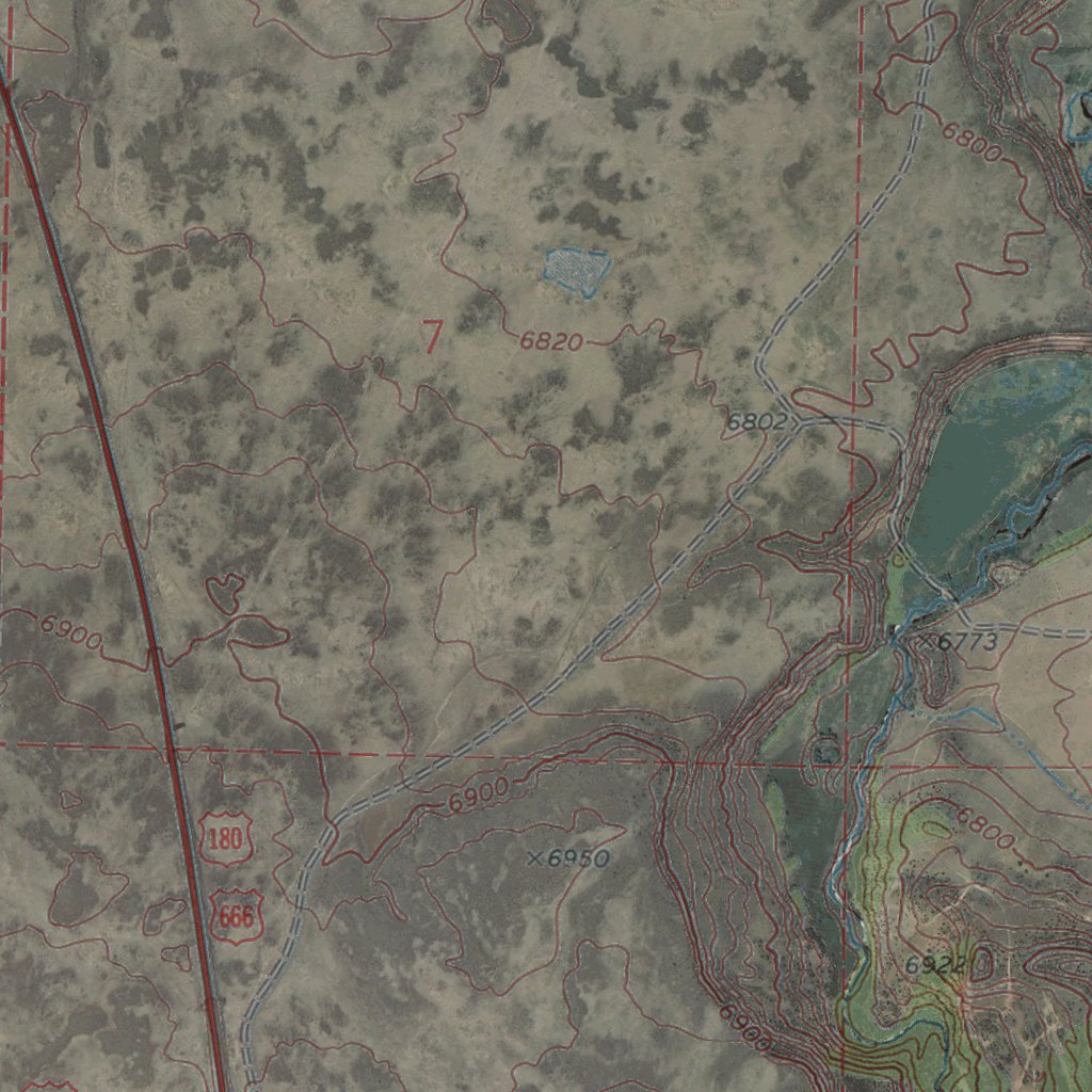 AZ-Springerville: GeoChange 1967-2010 Map by Western Michigan ...