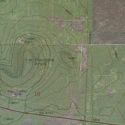 AZ-Ortega Mtn: GeoChange 1969-2010 Preview 3