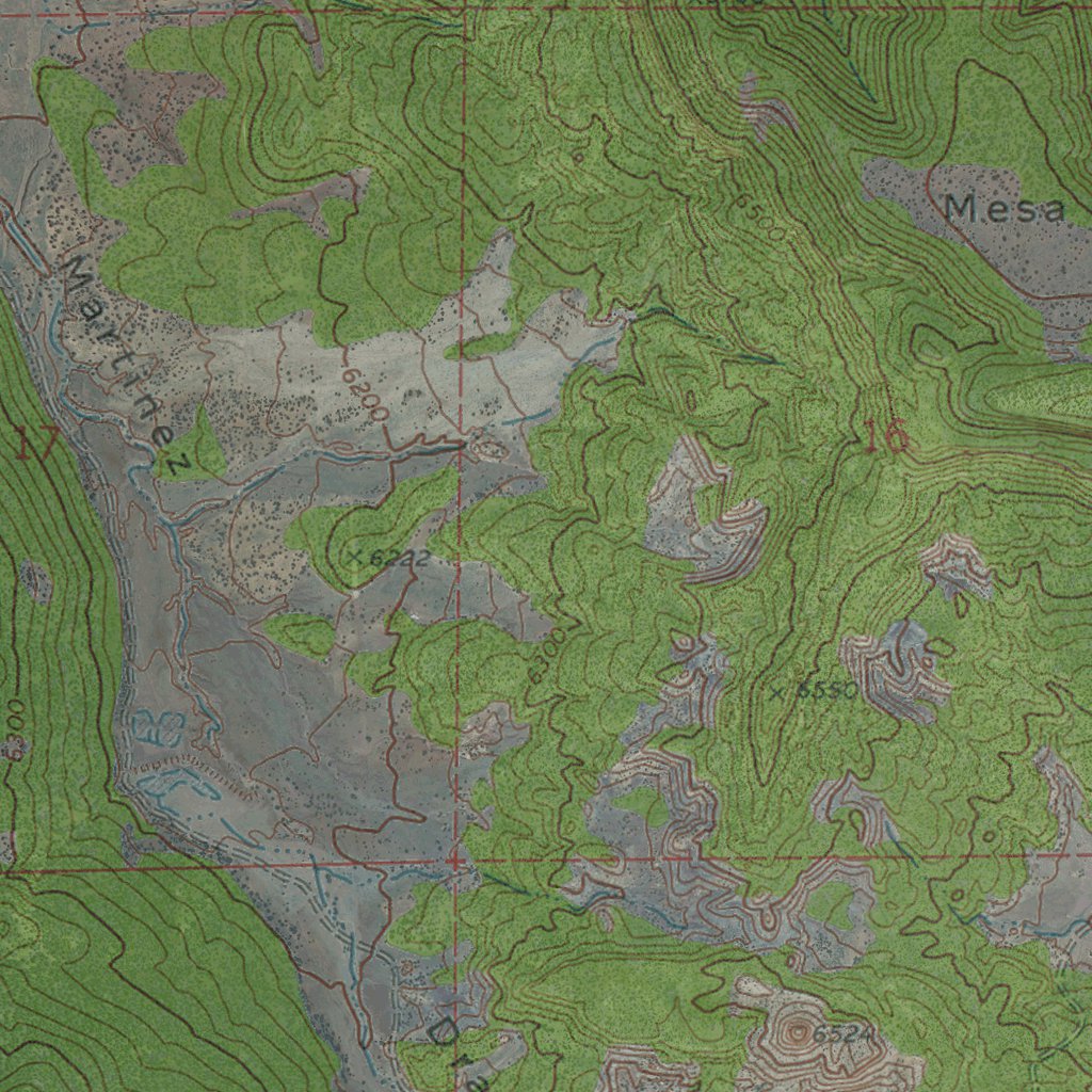 AZ-Mesa Redonda: GeoChange 1969-2010 Map by Western Michigan University ...