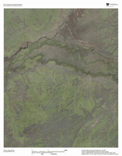 AZ-NM-Ceadro Spring SE: GeoChange 1972-2010 Preview 1