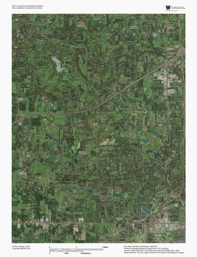 OH-West Richfield: GeoChange 1962-2011 Preview 1