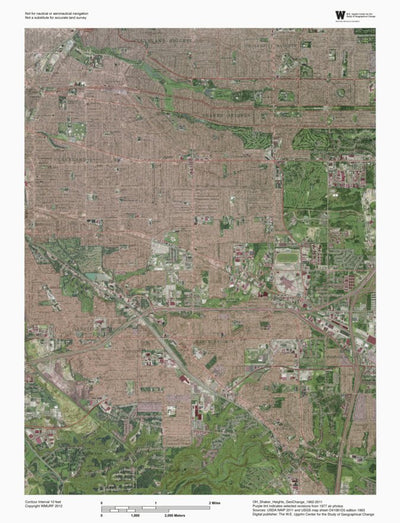 OH-Shaker Heights: GeoChange 1962-2011 Preview 1