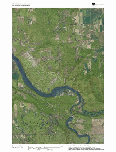 WA-Nine Mile Falls: GeoChange 1972-2011 Preview 1
