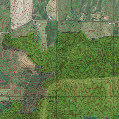 WA-ID-Tekoa Mountain: GeoChange 1975-2011 Preview 2