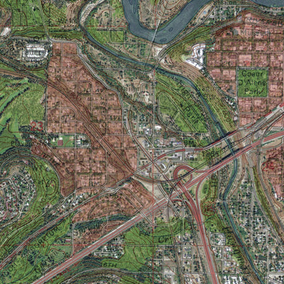 WA-Spokane NW: GeoChange 1972-2011 Preview 3