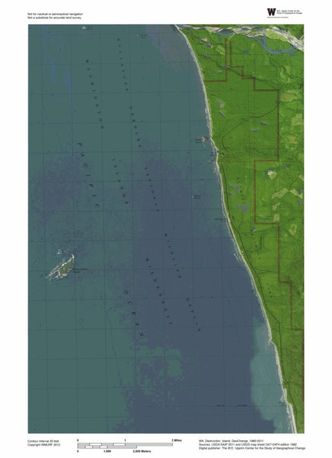 WA-Destruction Island: GeoChange 1980-2011 Preview 1