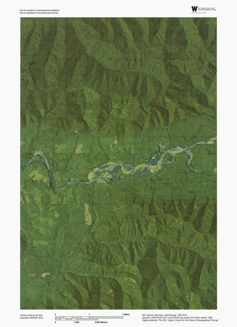 WA-Spruce Mountain: GeoChange 1987-2011 Preview 1