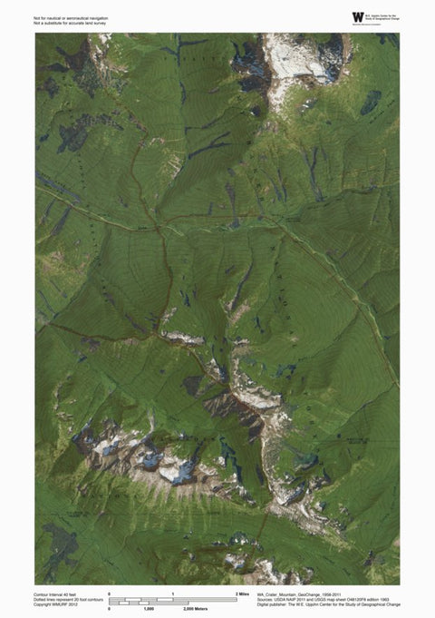 WA-Crater Mountain: GeoChange 1958-2011 Preview 1