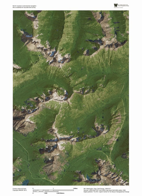 WA-Washington Pass: GeoChange 1958-2011 Preview 1