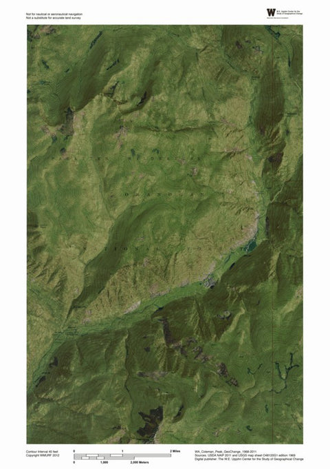WA-Coleman Peak: GeoChange 1968-2011 Preview 1