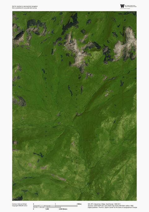WA-BTC Bauerman Ridge: GeoChange 1968-2011 Preview 1