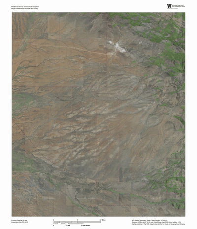 AZ-Bowie Mountain South: GeoChange 1973-2010 Preview 1