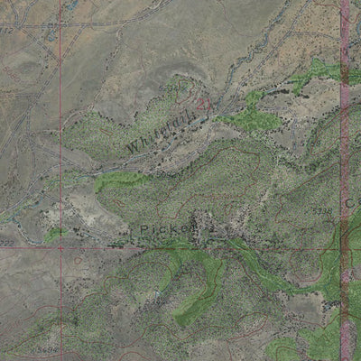 AZ-Bowie Mountain South: GeoChange 1973-2010 Preview 3