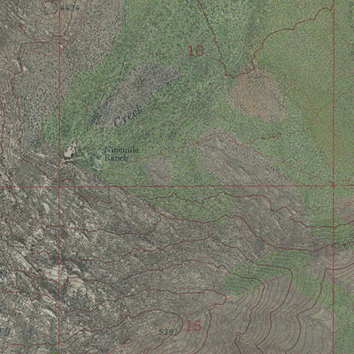 AZ-Bowie Mountain North: GeoChange 1973-2010 Preview 3