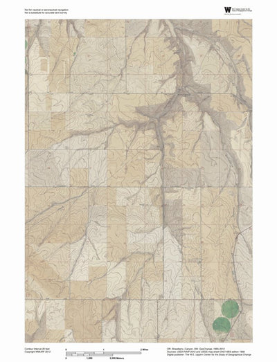 OR-Strawberry Canyon SW: GeoChange 1965-2012 Preview 1