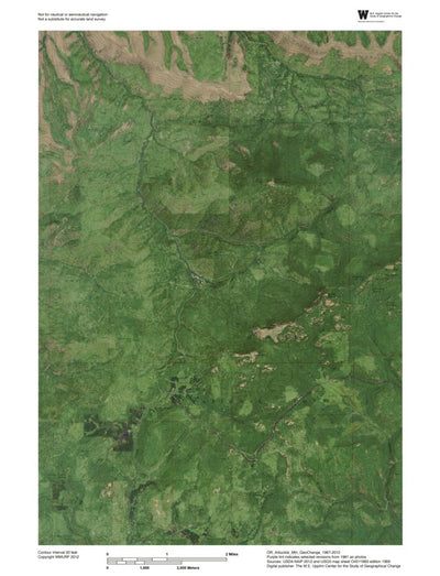 OR-Arbuckle Mtn: GeoChange 1967-2012 Preview 1