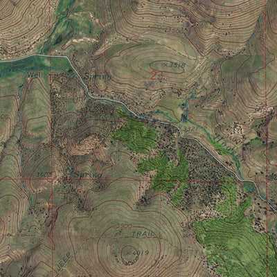 OR-Fossil North: GeoChange 1969-2012 Preview 3