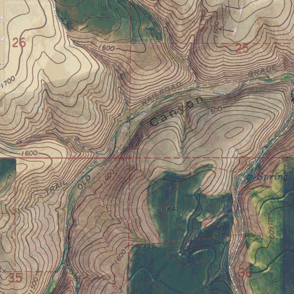 OR-Wasco: GeoChange 1970-2012 Map by Western Michigan University ...