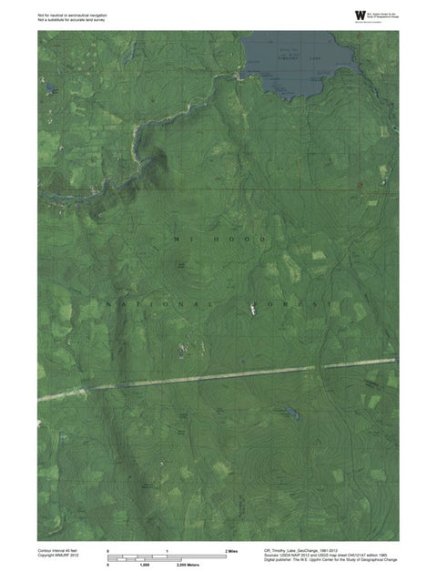 OR-Timothy Lake: GeoChange 1981-2012 Preview 1