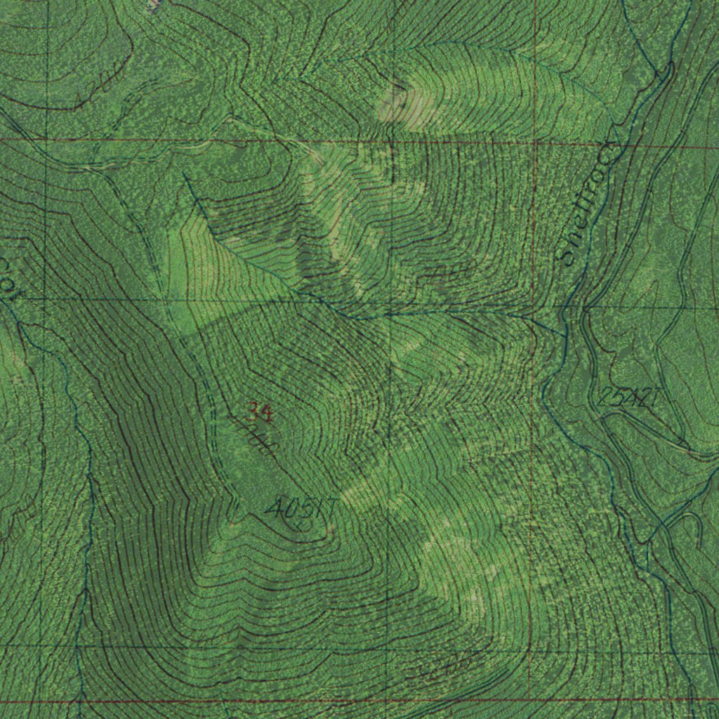 OR-Mt Mitchell: GeoChange 1981-2012 Map by Western Michigan University ...