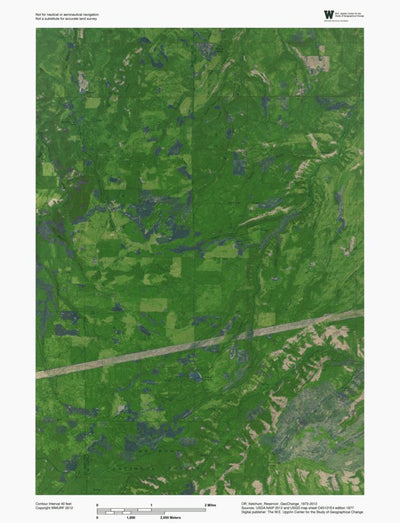 OR-Ketchum Reservoir: GeoChange 1973-2012 Preview 1