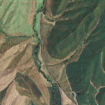 WA-Waitsburg: GeoChange 1966-2011 Preview 3