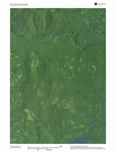 OR-Wolf Peak: GeoChange 1981-2012 Preview 1