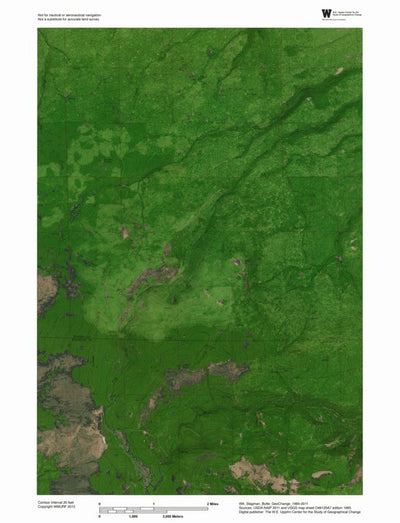 WA-Stagman Butte: GeoChange 1964-2011 Preview 1