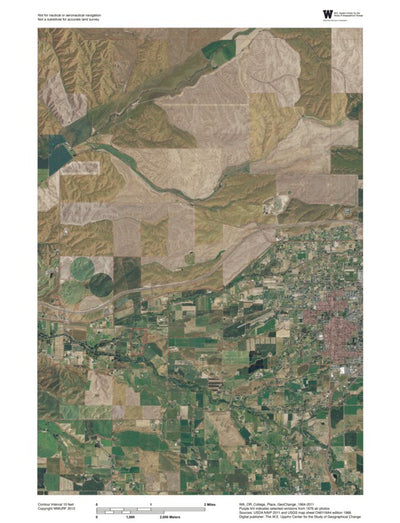 WA-OR-College Place: GeoChange 1964-2011 Preview 1