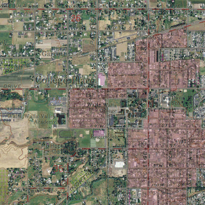 WA-OR-College Place: GeoChange 1964-2011 Preview 3