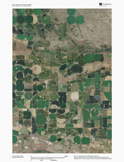WA-Frenchman Hills Lake: GeoChange 1982-2011 Preview 1