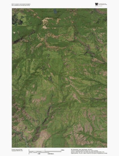 WA-Manastash Lake: GeoChange 1970-2011 Preview 1