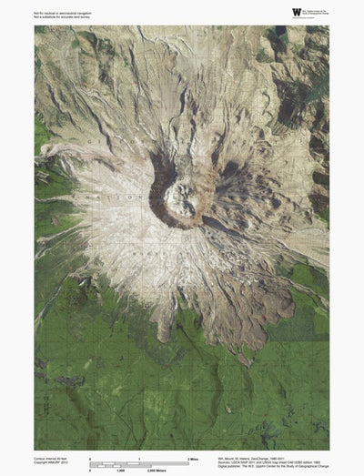 WA-Mount St Helens: GeoChange 1980-2011 Preview 1