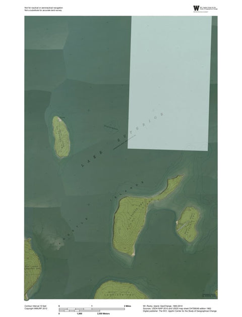 WI-Rocky Island: GeoChange 1963-2010 Preview 1