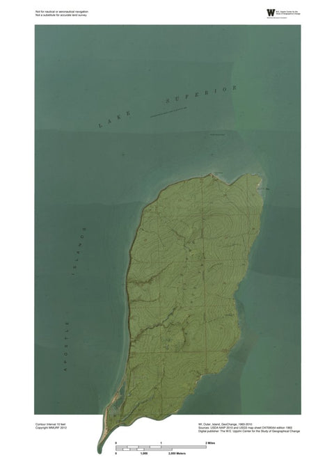 WI-Outer Island: GeoChange 1963-2010 Preview 1