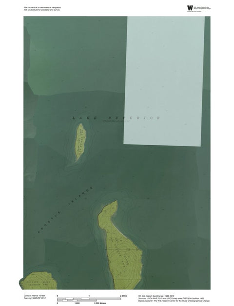 WI-Cat Island: GeoChange 1963-2010 Preview 1