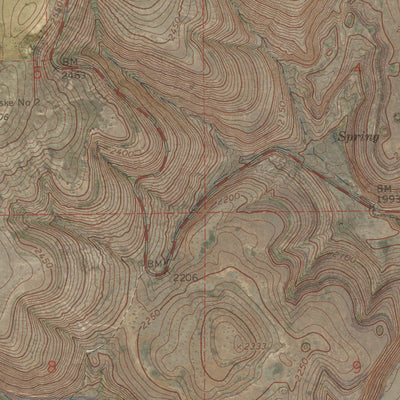 WA-Jameson Lake SW: GeoChange 1962-2011 Preview 3