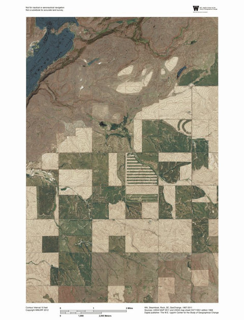 WA-Steamboat Rock SE: GeoChange 1967-2011 Preview 1